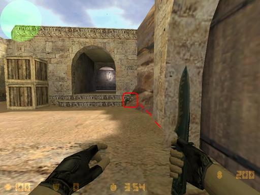 Half-Life: Counter-Strike - Коллекция багов на карте de_dust2 в Counter Strike 1.6