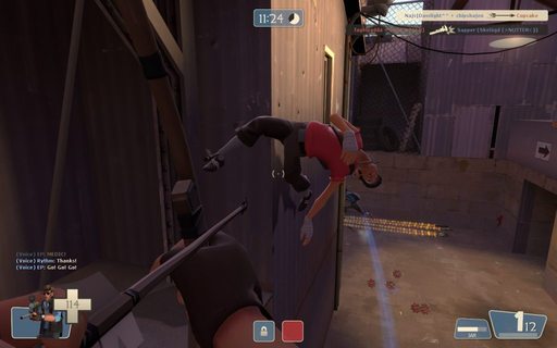 Team Fortress 2 - Скриншоты: Охотник в действии