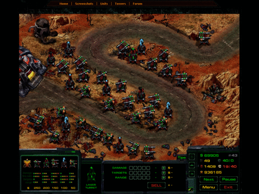 StarCraft II: Wings of Liberty - Tower Defence в стиле Starcraft 2