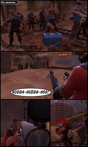 Team Fortress 2 - Team Fortress 2 & Garry's Mod - Comics