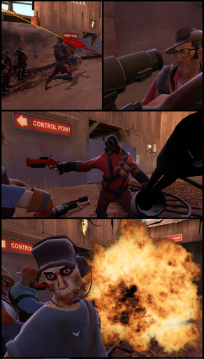 Team Fortress 2 - Team Fortress 2 & Garry's Mod - Comics