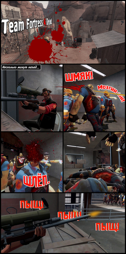 Team Fortress 2 - Team Fortress 2 & Garry's Mod - Comics