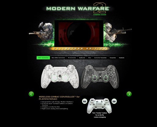 Modern Warfare 2 - Снаряжение геймера MW2 от Mad Catz