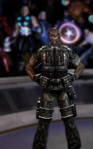 Marvel: Ultimate Alliance - Nick Fury: описание, способности.