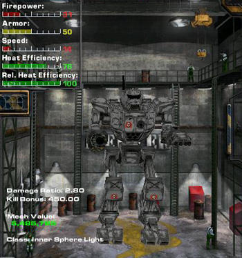 MechWarrior 4: Mercenaries - Light 'Mechs