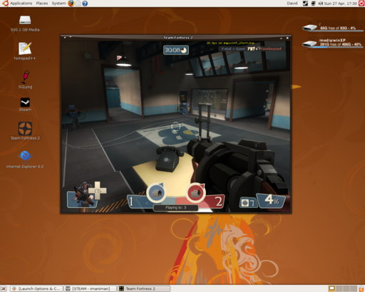 Counter-Strike: Source - Source на linux. 