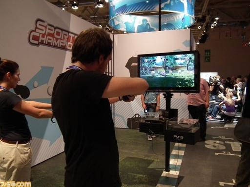 Обо всем - Выставка Gamescom 2010: Фотографии со стенда Sony