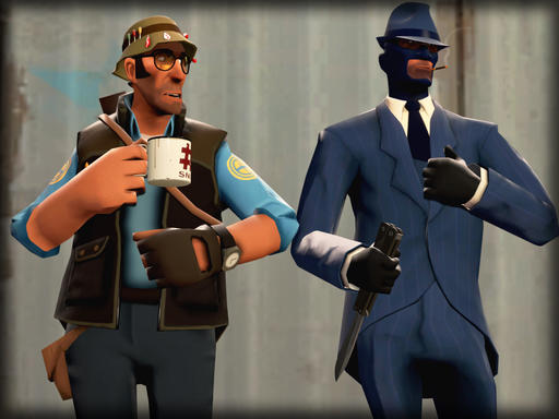 Team Fortress 2 - Предновогодняя подборка работ в Гмоде