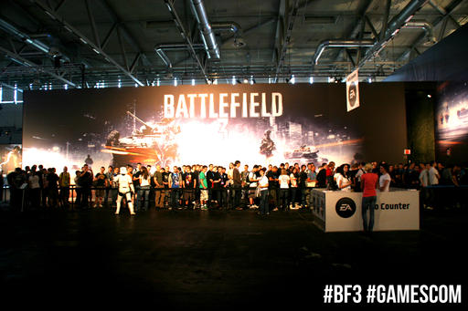 Battlefield 3 - Лучший на GamesCom 2011 и фотоотчет