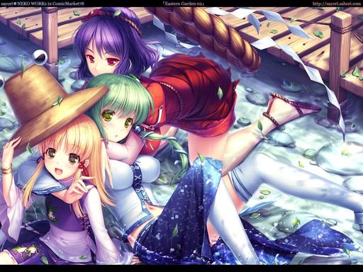 Touhou Project 08: Imperishable Night - Best Art of Touhou. Часть I