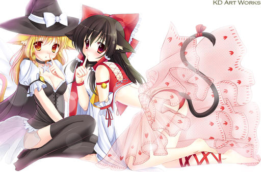 Touhou Project 08: Imperishable Night - Best Art of Touhou. Часть II