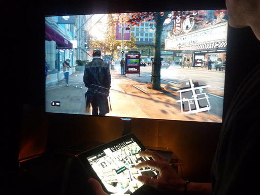 Watch Dogs с управлением на iPad