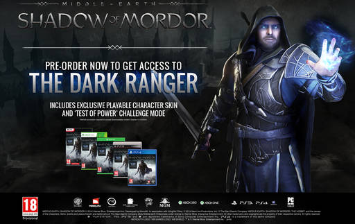 Middle-earth: Shadow of Mordor - Бокс-арты и бонус предзаказа Middle-earth: Shadow of Mordor